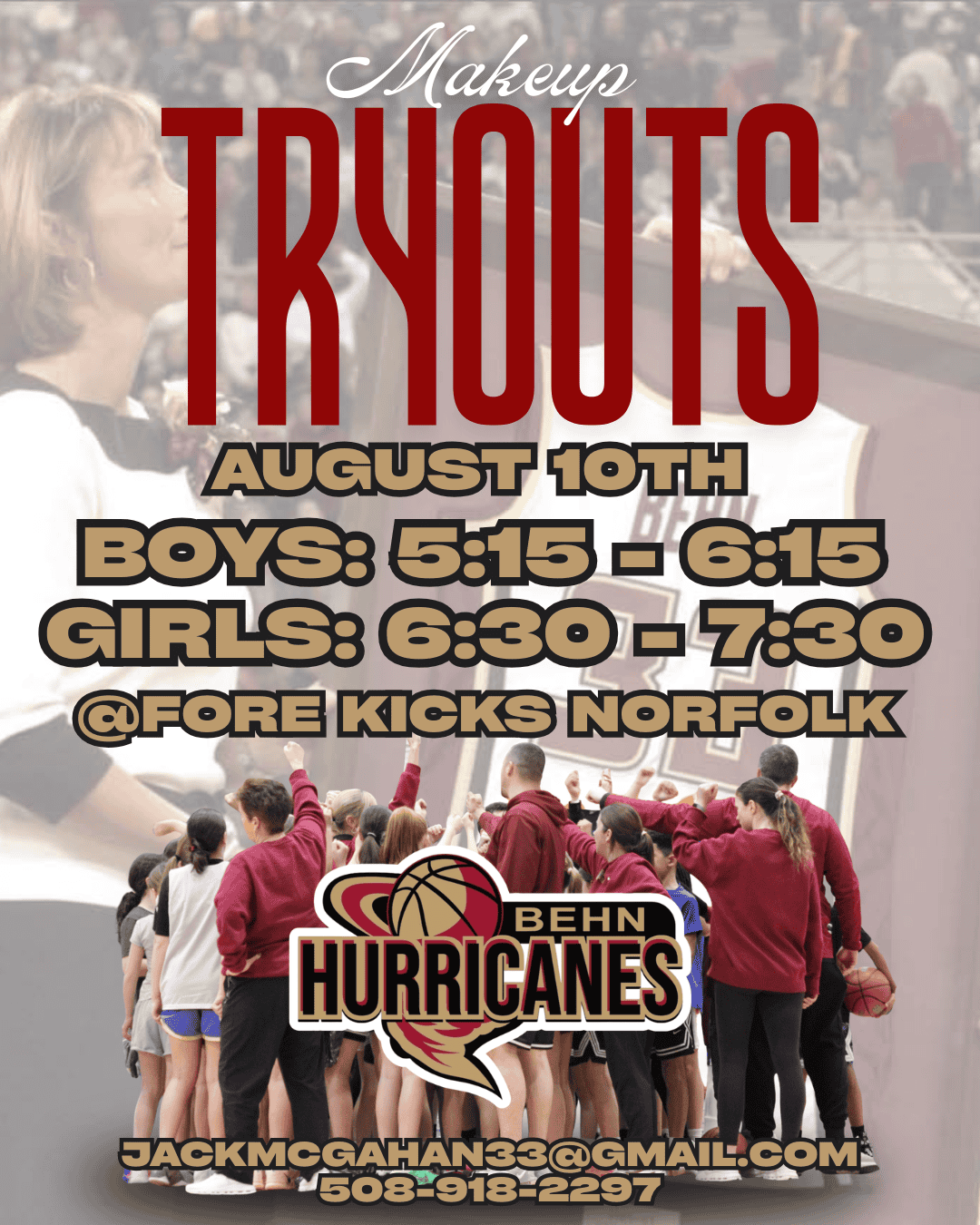 Behn Hurricanes Fall 2026 Makeup Tryouts